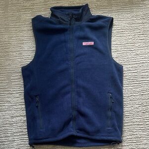 Vineyard vines Navy Blue Fleece Vest